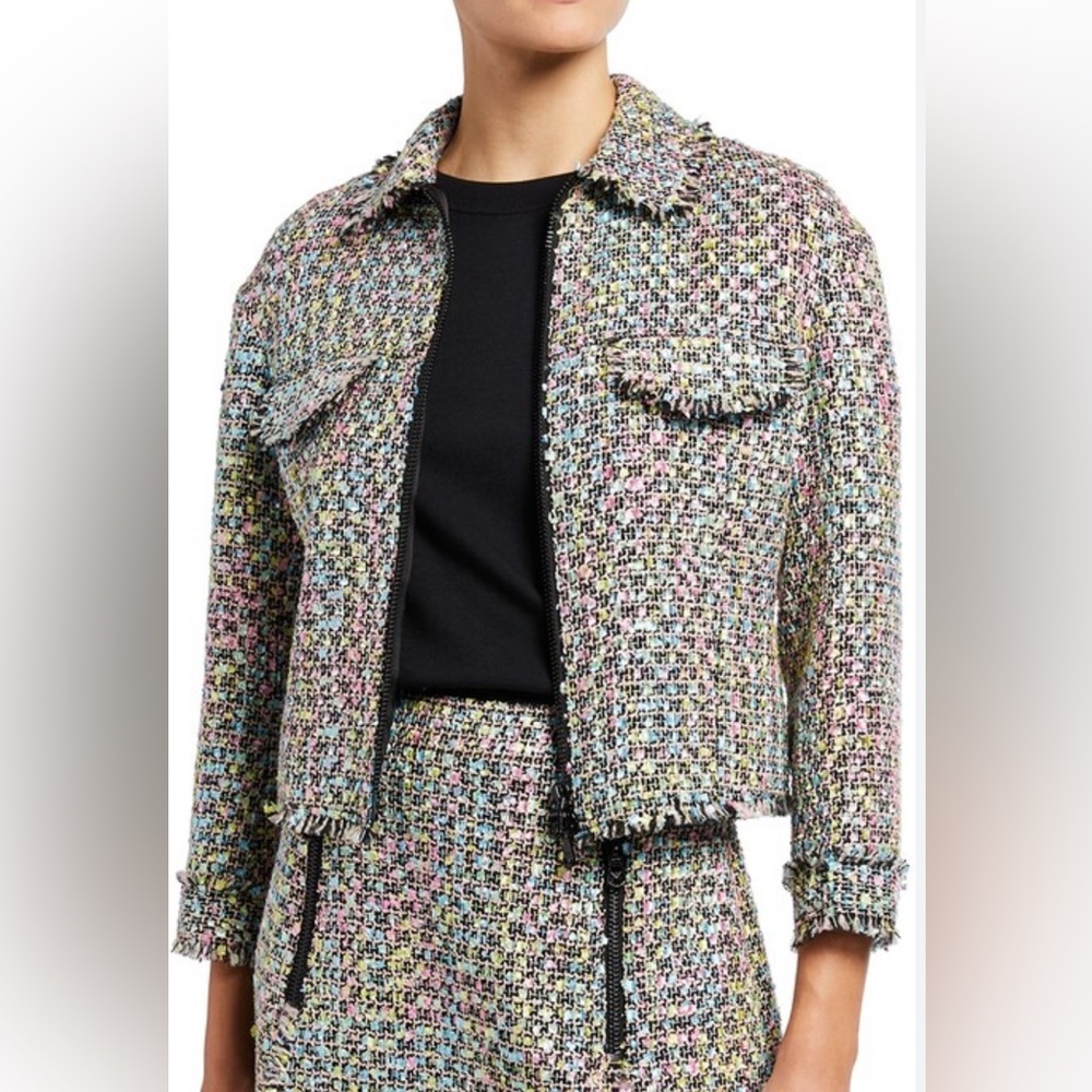 Emporio Armani Multicolor Tweed Jacket